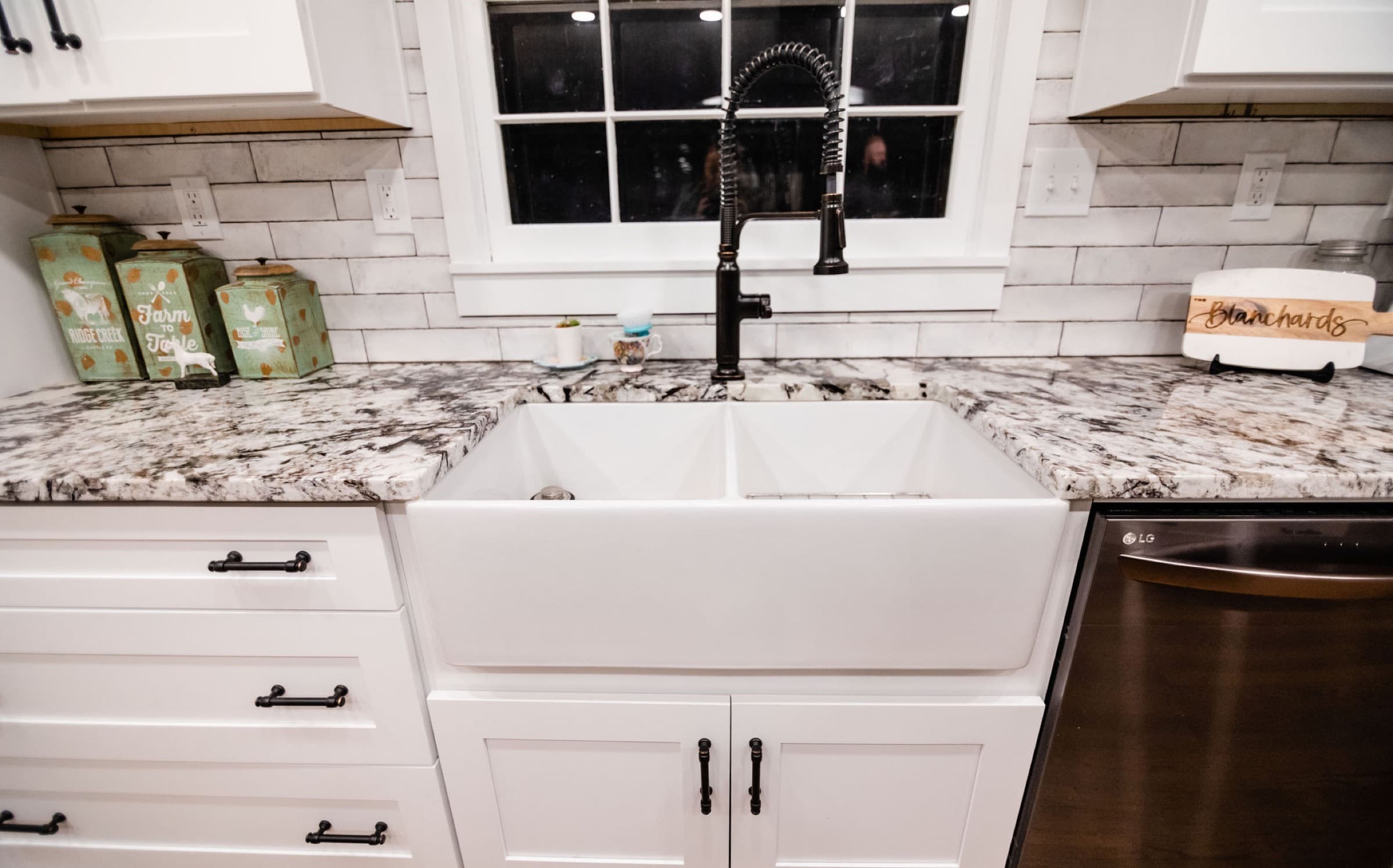 Acworth kitchen remodel — cabinet detail