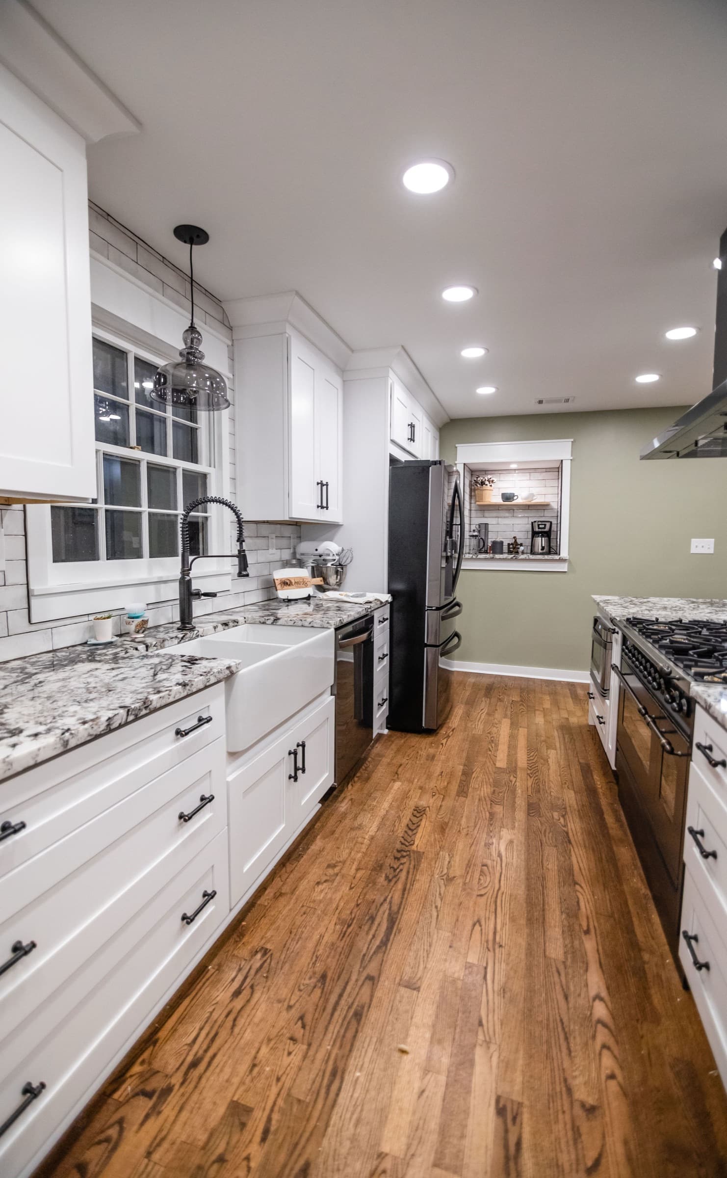 Acworth kitchen remodel — cabinet hardware detail