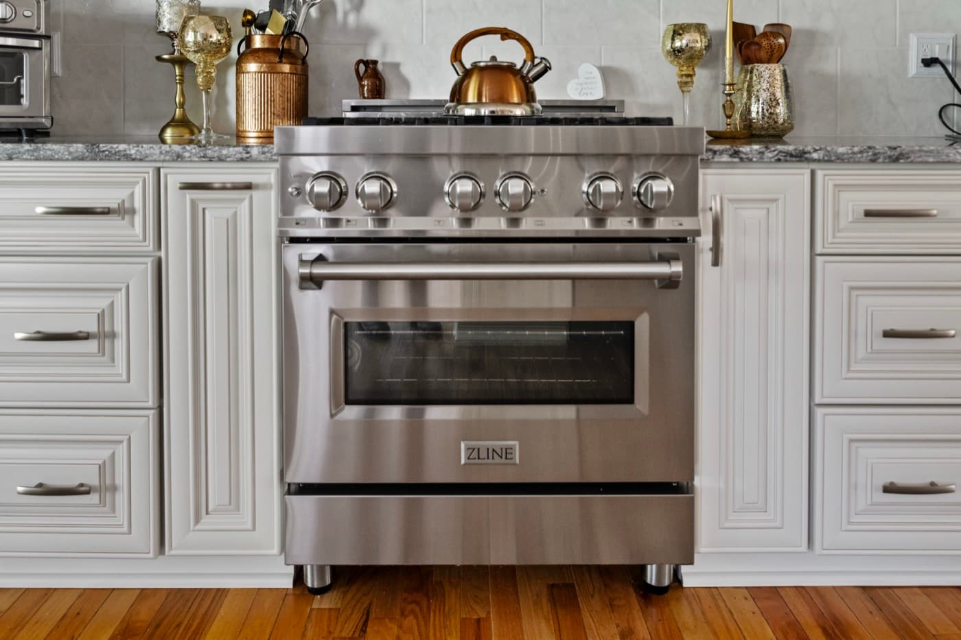 Galts Ferry kitchen remodel — range detail